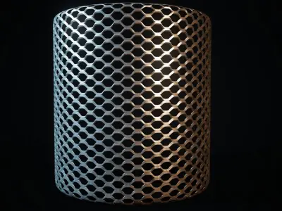 Seamless Aluminum Wire Textures Texture