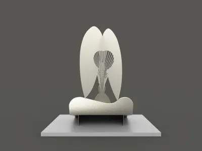 The Chicago Picasso - printable 3D model