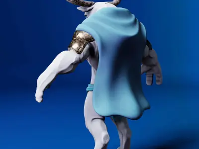 The King Deer 3D Print Model 3D print model