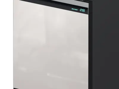 LG and Samsung built-in dishwasher 3D model