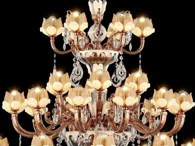 MD 6806-60 Osgona Chandelier 3D model