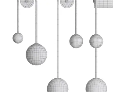Wall lamp ADIGE 3D model