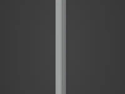 Power street pole  Low-poly 3D model