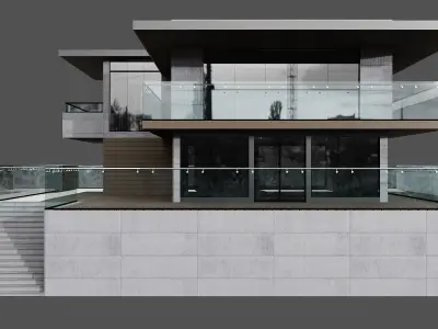 MODERN HOUSE NO20 A 3D model