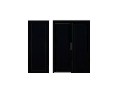 interior door 3D model 6