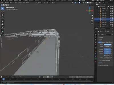 Scifi name titel sima Low-poly 3D model