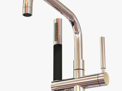 Kohler purist Freestanding Bath Filler 3D model