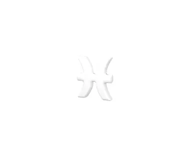 Pisces v2 002 Low-poly 3D model