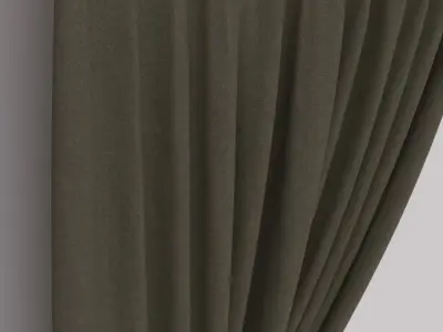 Curtains 3D model