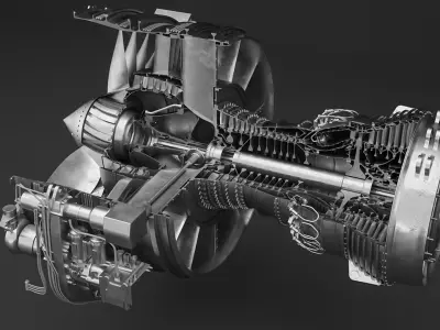  cfm56-7b Complete model 