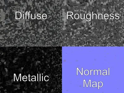 Open-frame Supermarket Shelf Tubular Framework model pack Low-poly 3D model