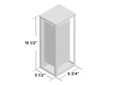 Keiari Dark Bronze Outdoor Flush Mount Free 3D model