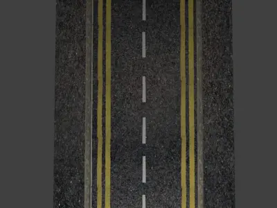High detail Road 3D model