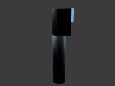 Pedestrian Crossing Traffic Urban 3D Model FBX OBJ Blend Low-poly 3D model