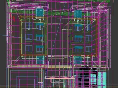  modern building  3D model