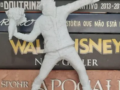 BOMBERMAN BANKSY POP ART STREET ART GRAFITTI  3D print model