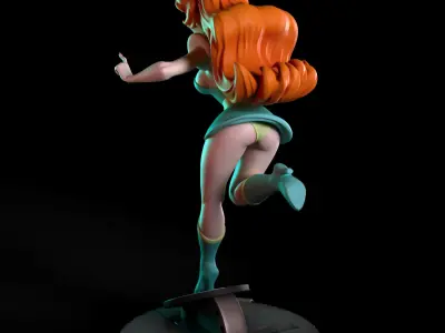 Kimberly from Space Ace 3D print model