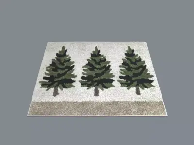 Bath Mat 3D model