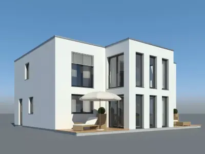 Generic Holiday Villa 012 3D model