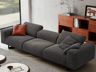 Medieval living room 3D model