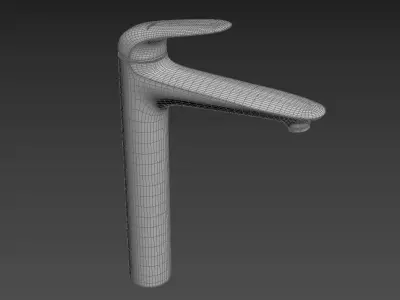 Faucets Grohe Wave 3D model