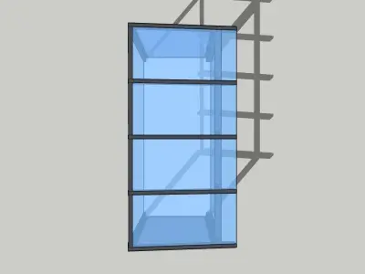 Winter garder 3D model