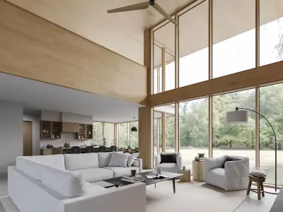 Apartment Interior Scene 3D model