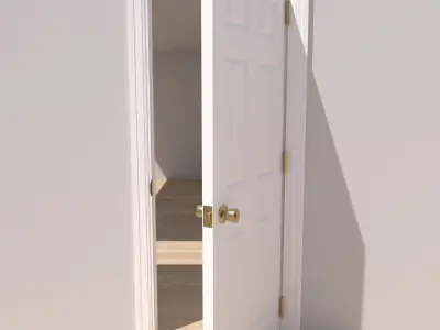 House Door Free 3D model