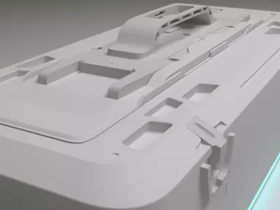 sci-fi crate 3D model order