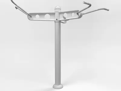 Gym Outdoor 8 3D model