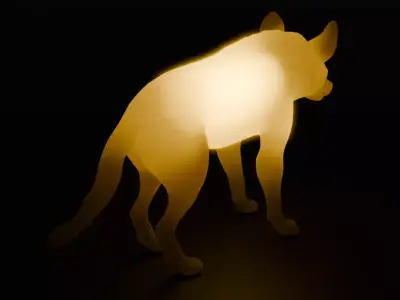 Indirect lighting by Hyena 3D model