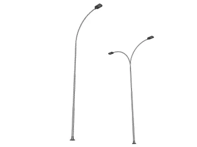 Lamp Post - Light Pole - Light Post - Street Light - Group 05 3D model