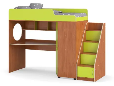 Legenda K04 and LY10 childrens modular bed 3D model