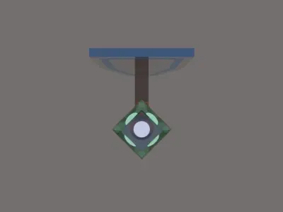 Diamond Sconce Free 3D model