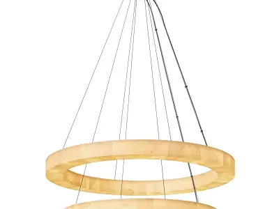 Restoration Hardware Rivange Two Tier Light 3D model