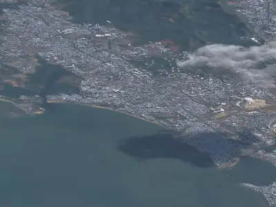 Mumbai India City Landscape 3D Model 3D model