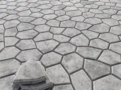 Title stone decoration 3D model