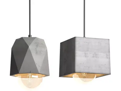  Loft Designe Ceiling Light Collection 1 3D model