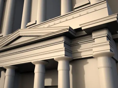 Petra Al Khazneh or The Treasury at Petra 3D model