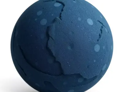 HQ PBR Textures Set Blue Sandstone Rough Texture