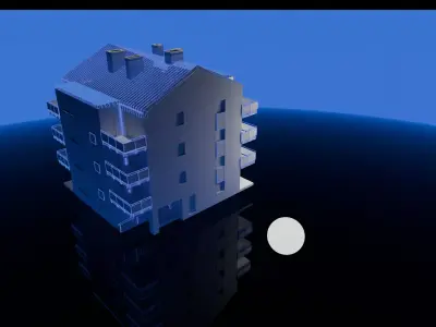 Banglo Free 3D model