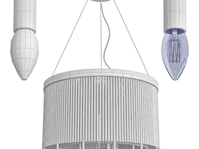 Abur Wall Lamp 3D model purchase