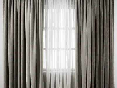 Curtain 120 3D model