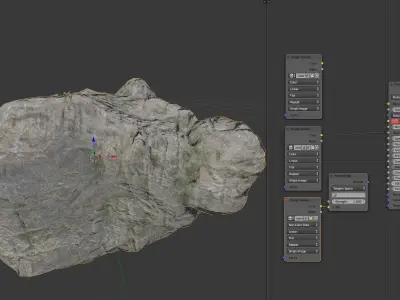 Sculpt stone C 3D model