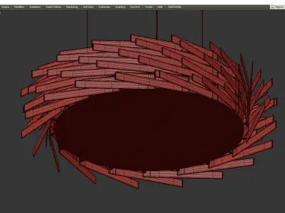 Jack MM Lampadari Low-poly 3D model