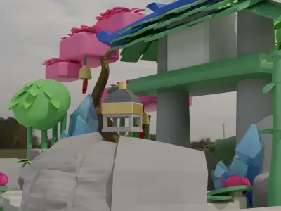 Clash Royale Arena 18 3D model