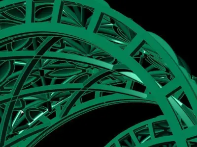 flower base fusion 3D print model