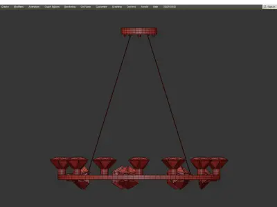 KENDRA CH Low-poly 3D model