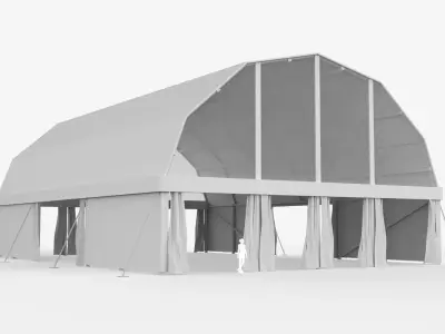 Festival Tent 3D model