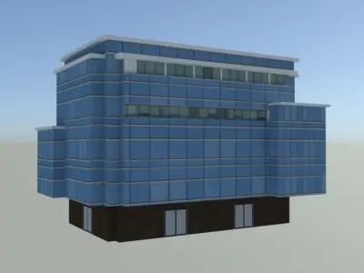 Office Building 3D model 532